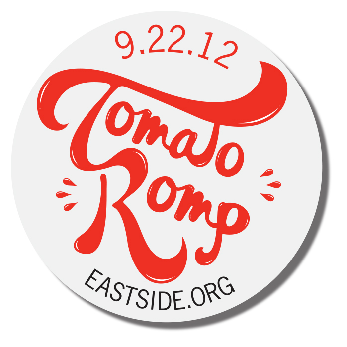 East Side Bid Tomato Romp - Sticker