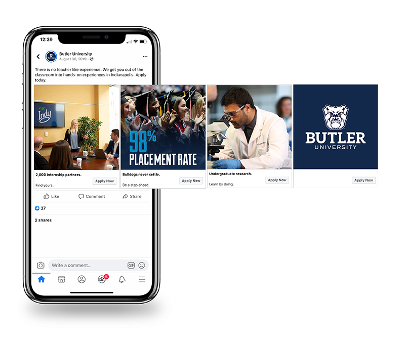 Butler University - Facebook Ads