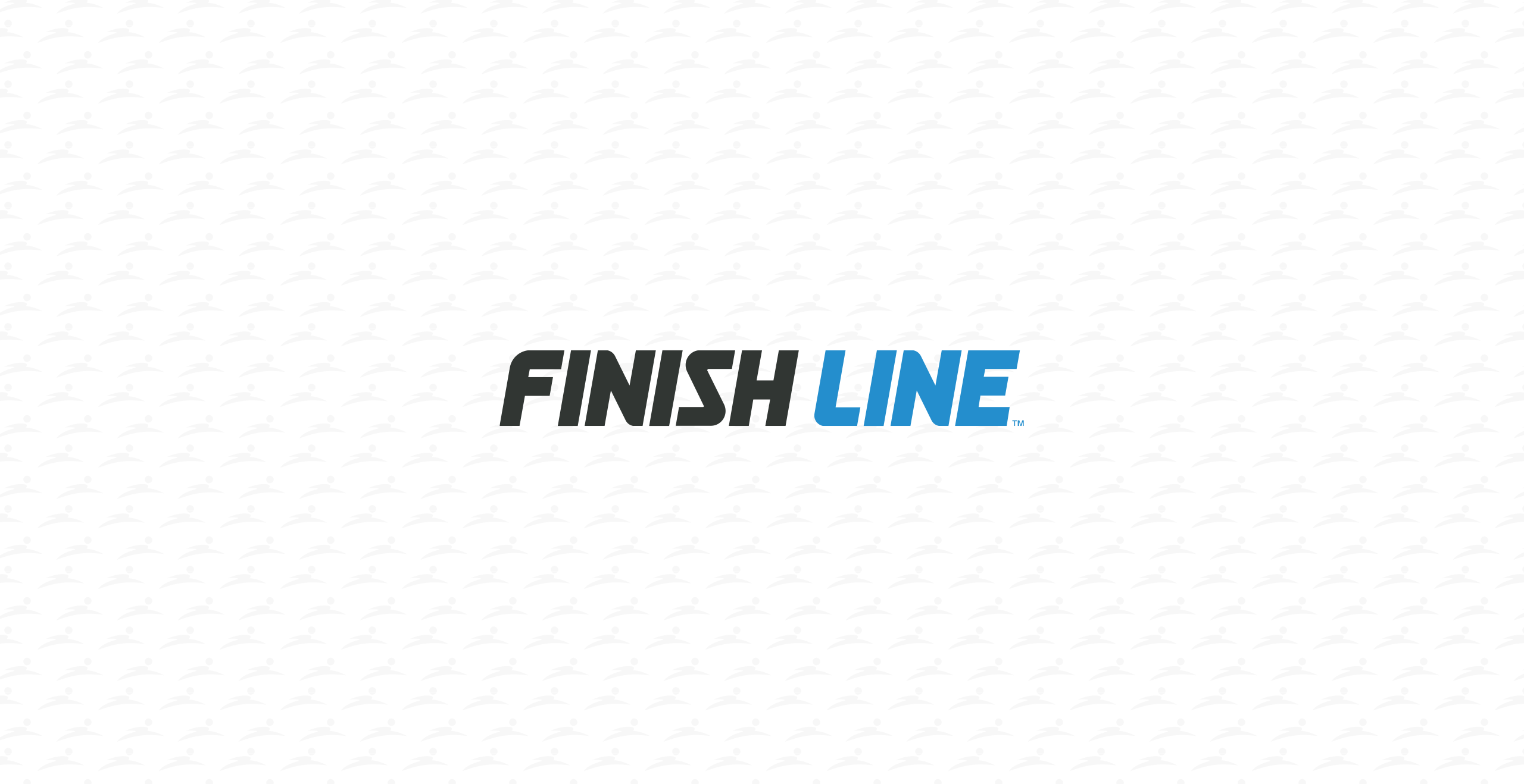 Finish Line - logo on background