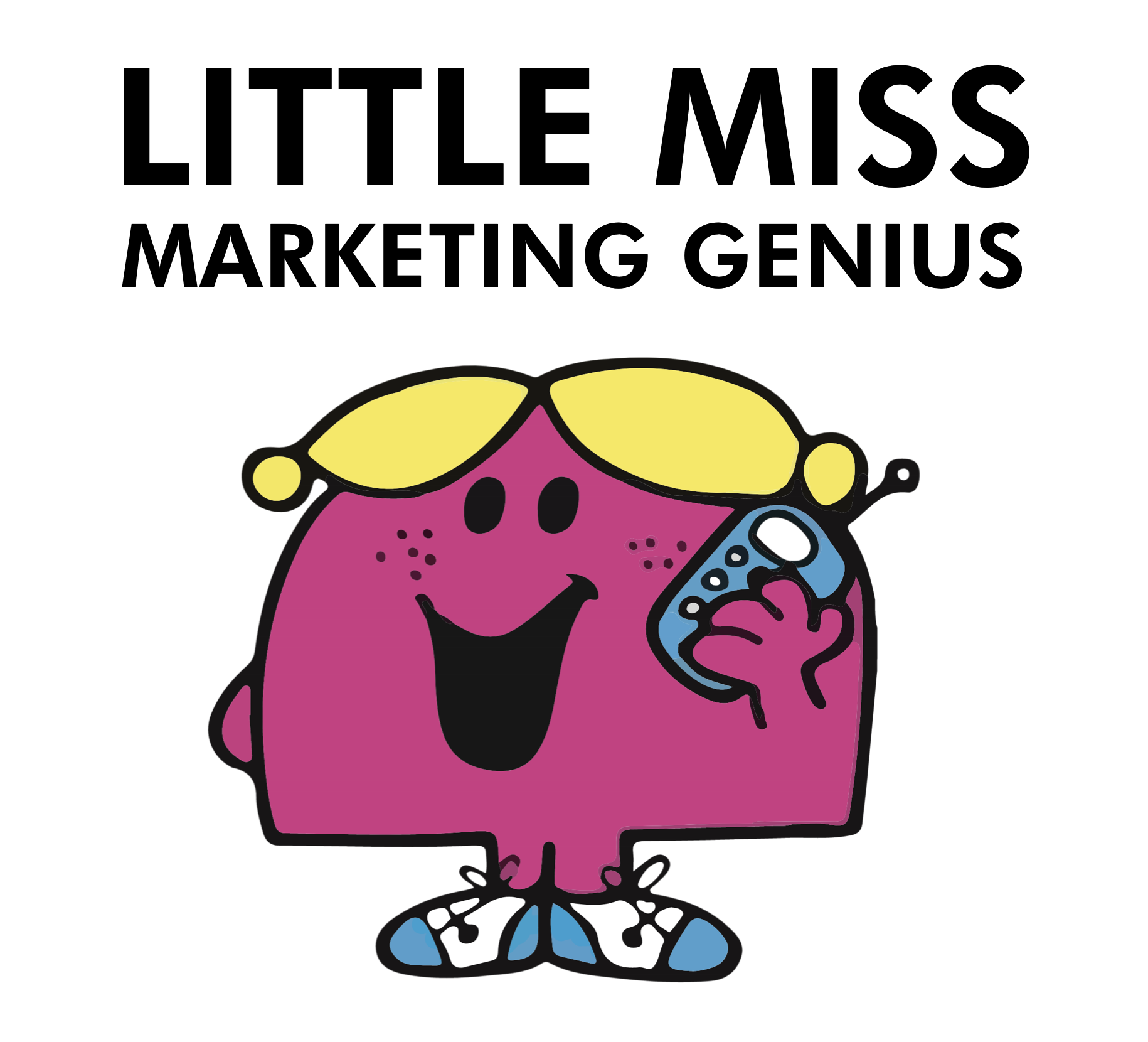Little Miss Marketing Genius meme