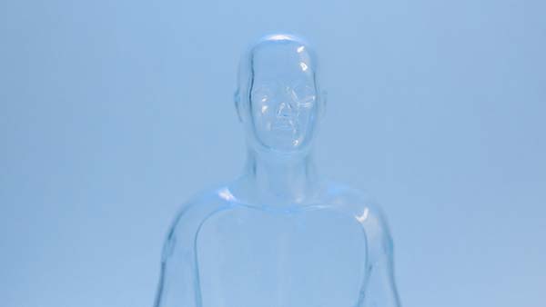 Figure of a translucent body